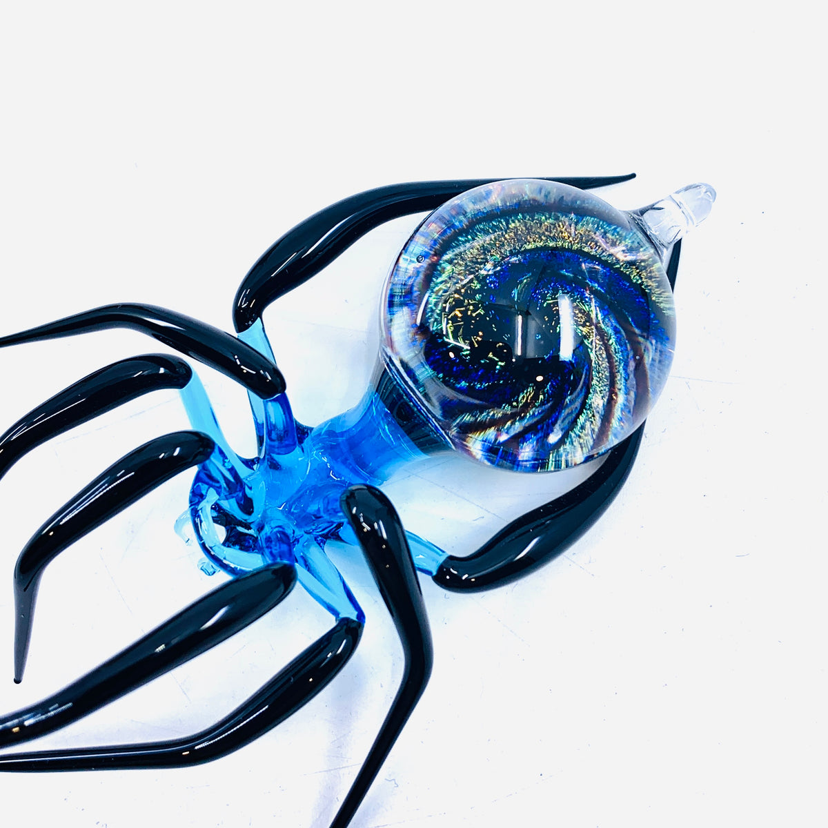 Glass Galaxy Spider Ornament, 16