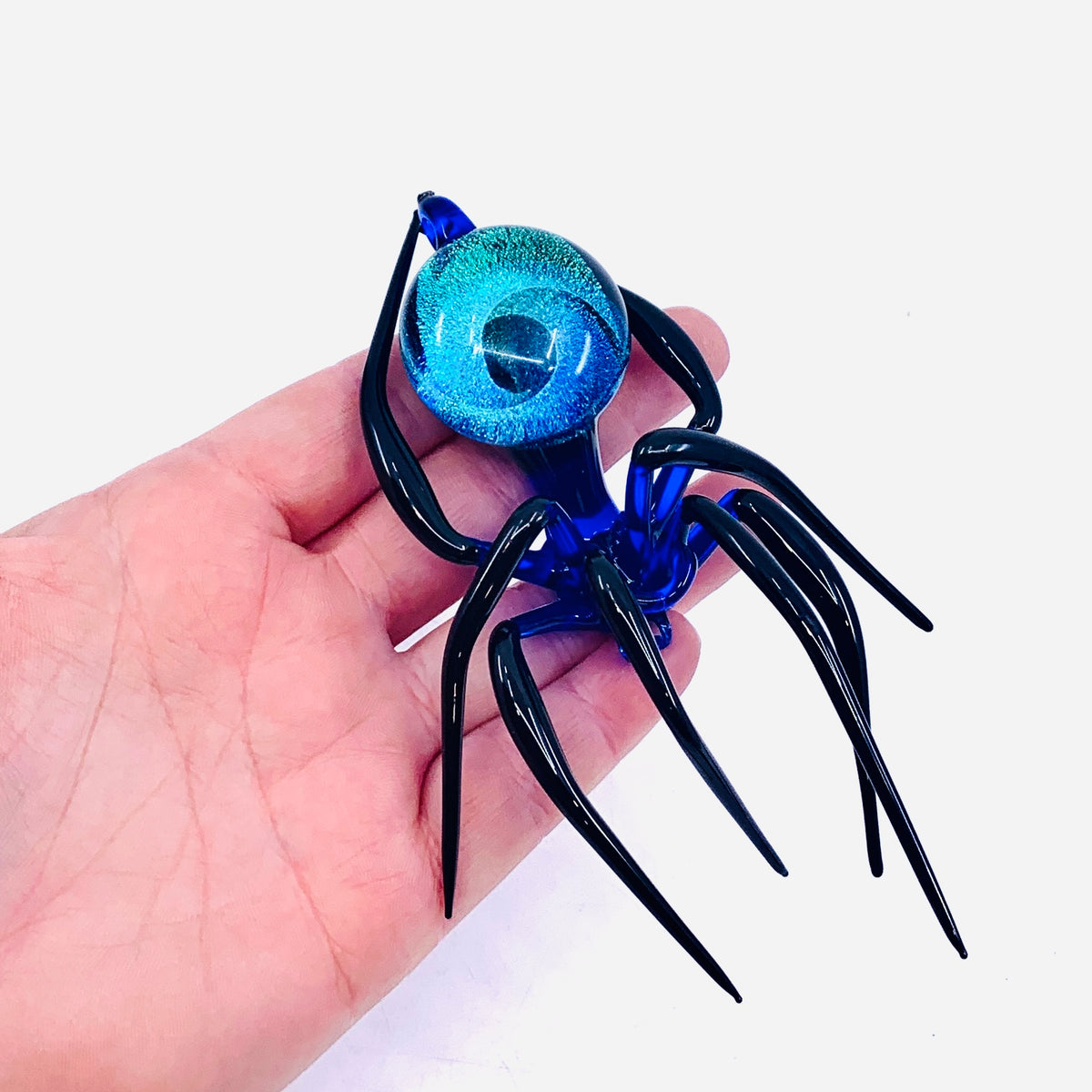 Glass Galaxy Spider Ornament, 55