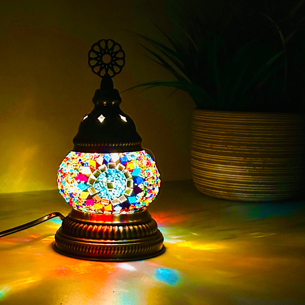 Turkish Mosaic Mini Lamp, 41