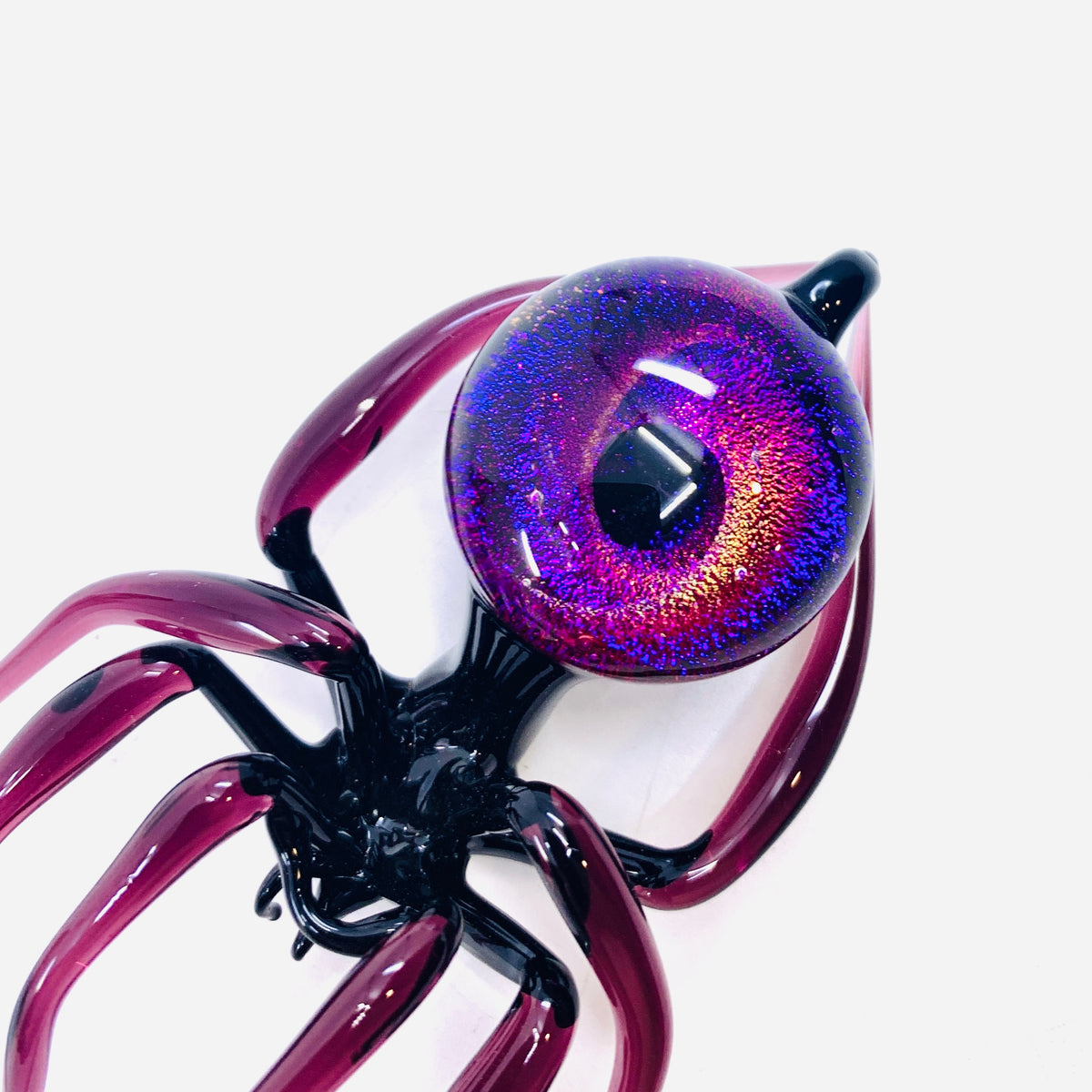Glass Galaxy Spider Ornament, 43