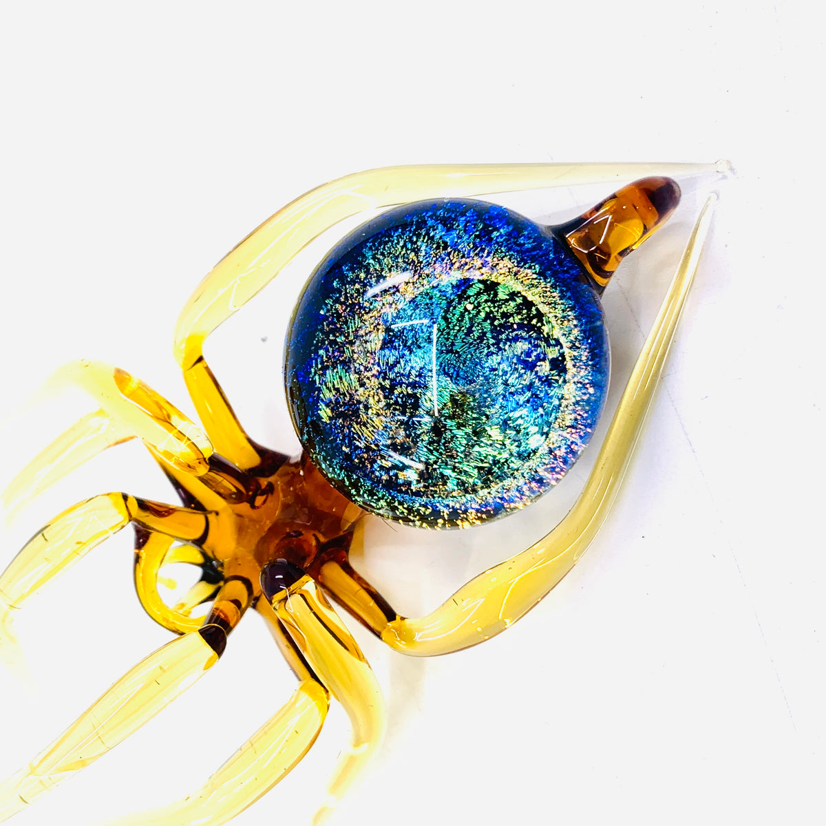 Glass Galaxy Spider Ornament, 40