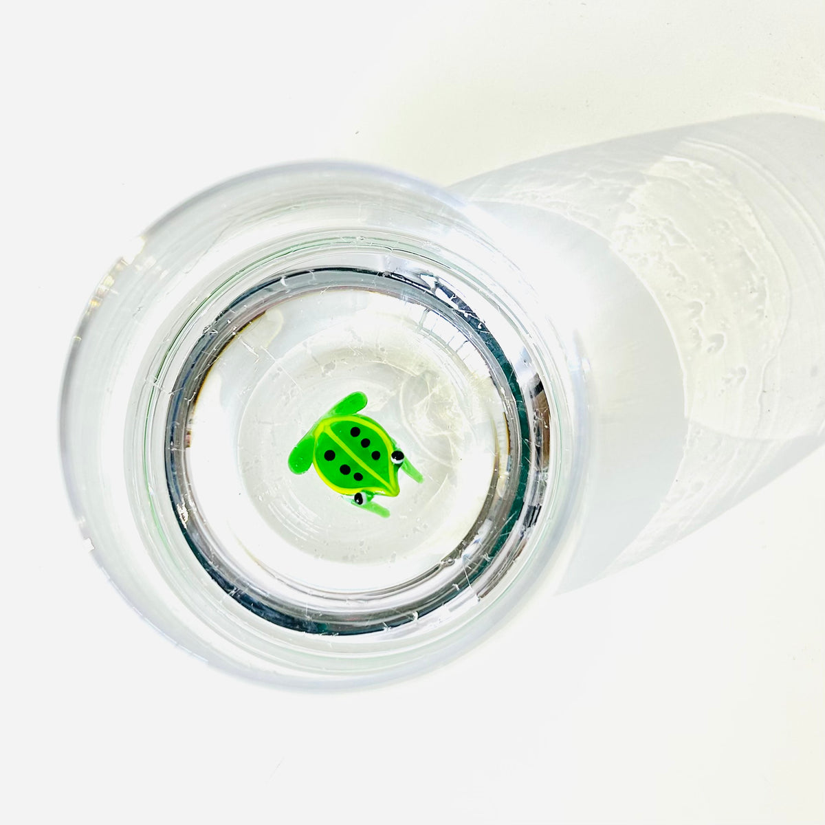 Tiny Animal Large Pour Wine Glass, Frog