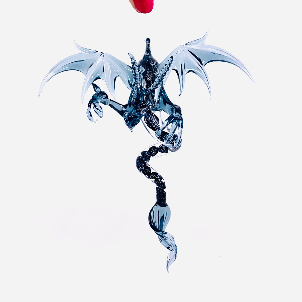 Glass Dragon Ornament, 2