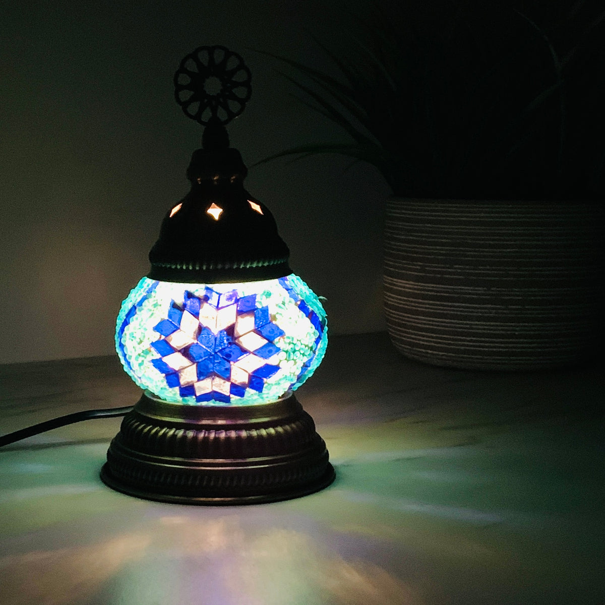 Turkish Mosaic Mini Lamp, 42