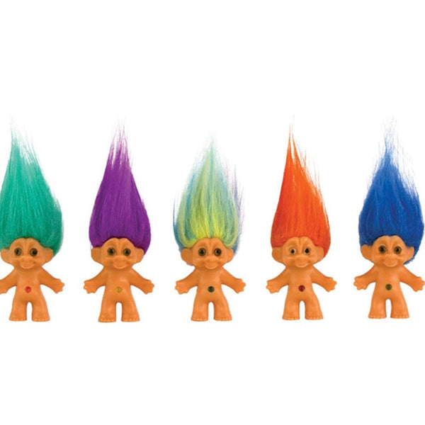 World's Smallest Good Luck Trolls - Luke Adams Glass Blowing Studio