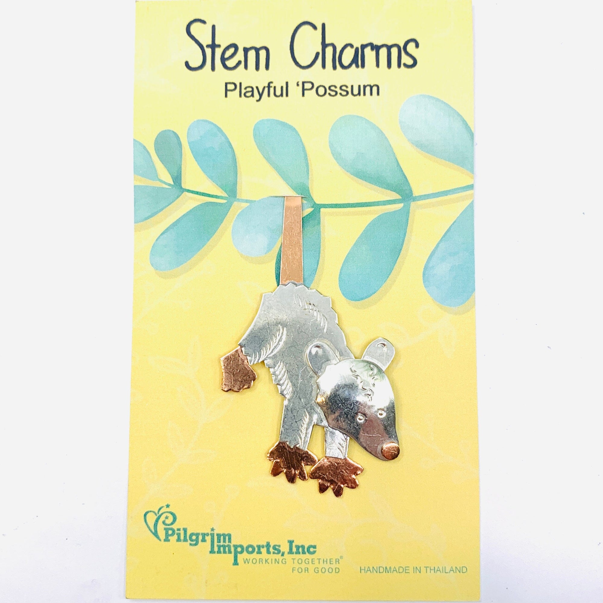Stem Charms 9, Playful ‘Possum Miniature Pilgrim Imports 