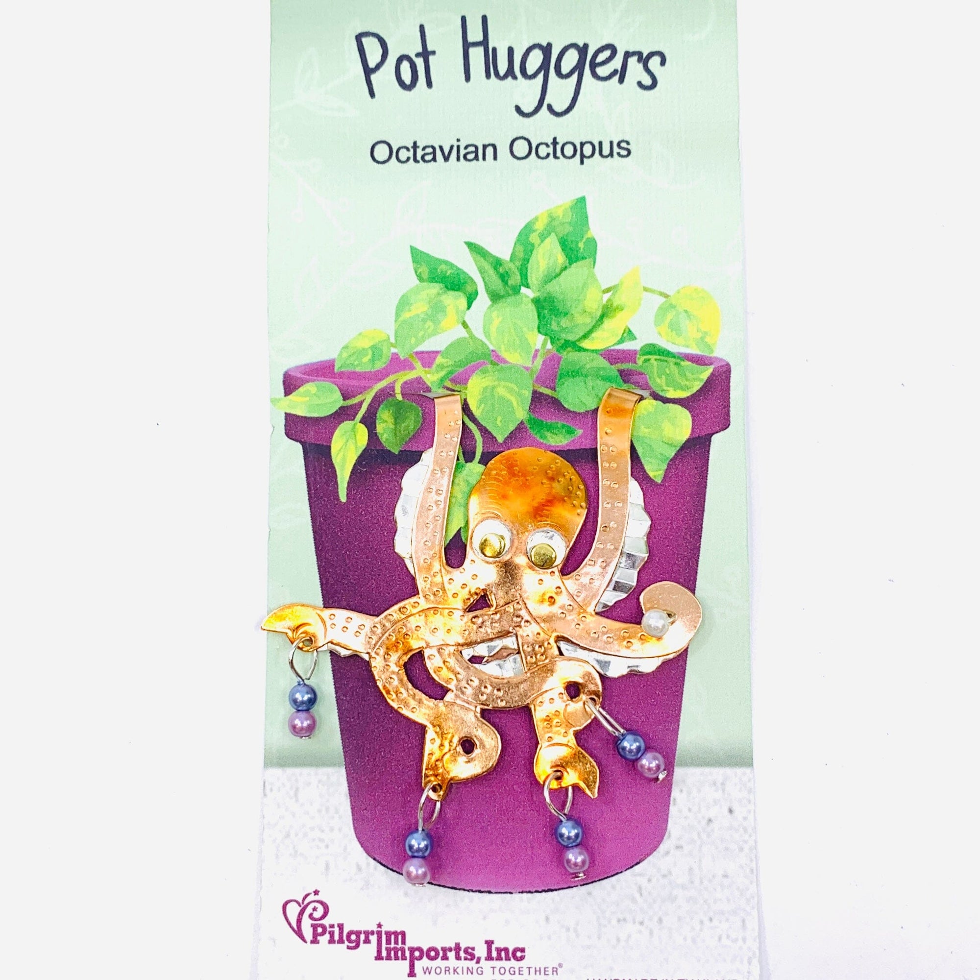 Pot Huggers 27, Octavian Octopus Miniature Pilgrim Imports 