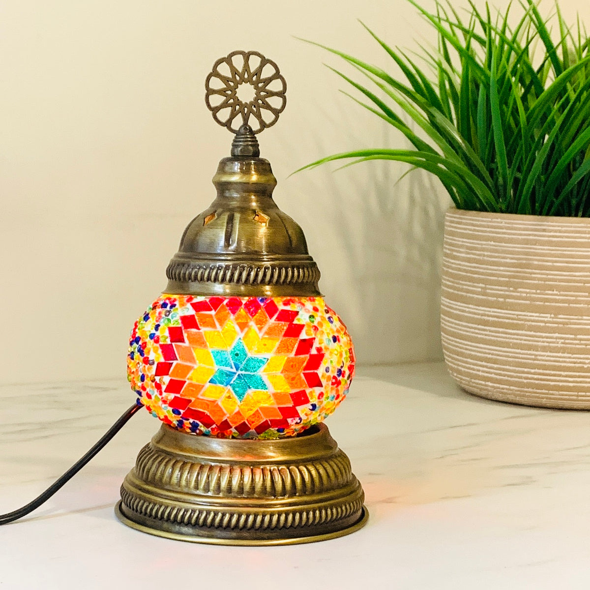 Turkish Mosaic Mini Lamp, 44