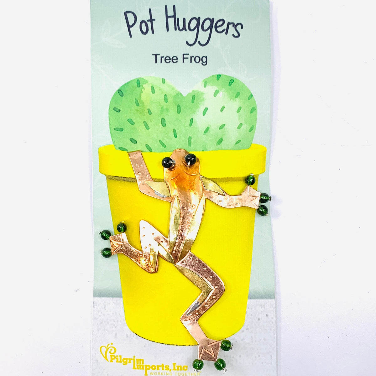 Pot Huggers 19, Tree Frog Miniature Pilgrim Imports 