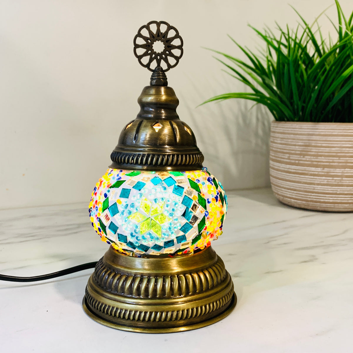 Turkish Mosaic Mini Lamp, 47
