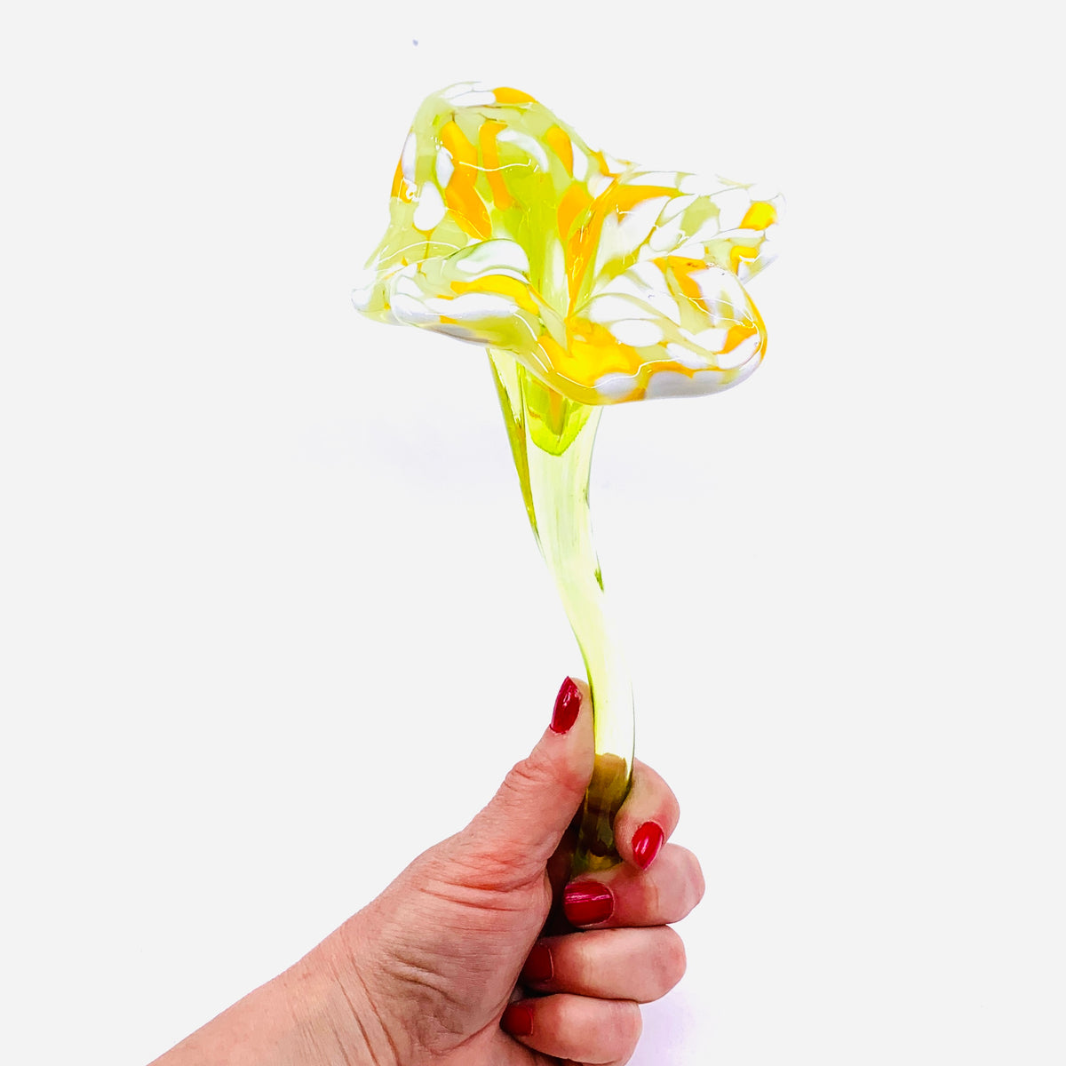 Pulled Glass Flower 621
