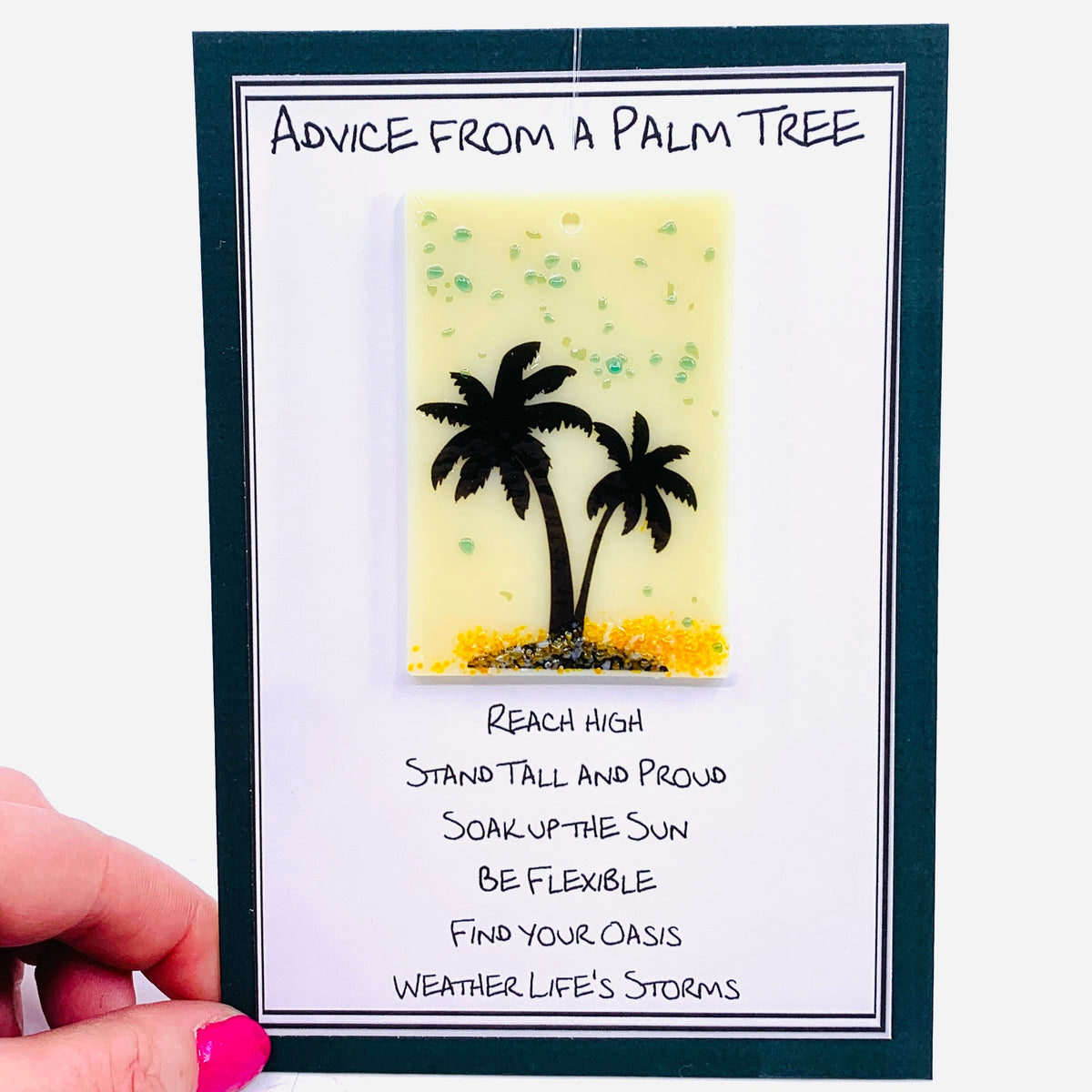 Fused Glass Advice From a Palm Tree 3