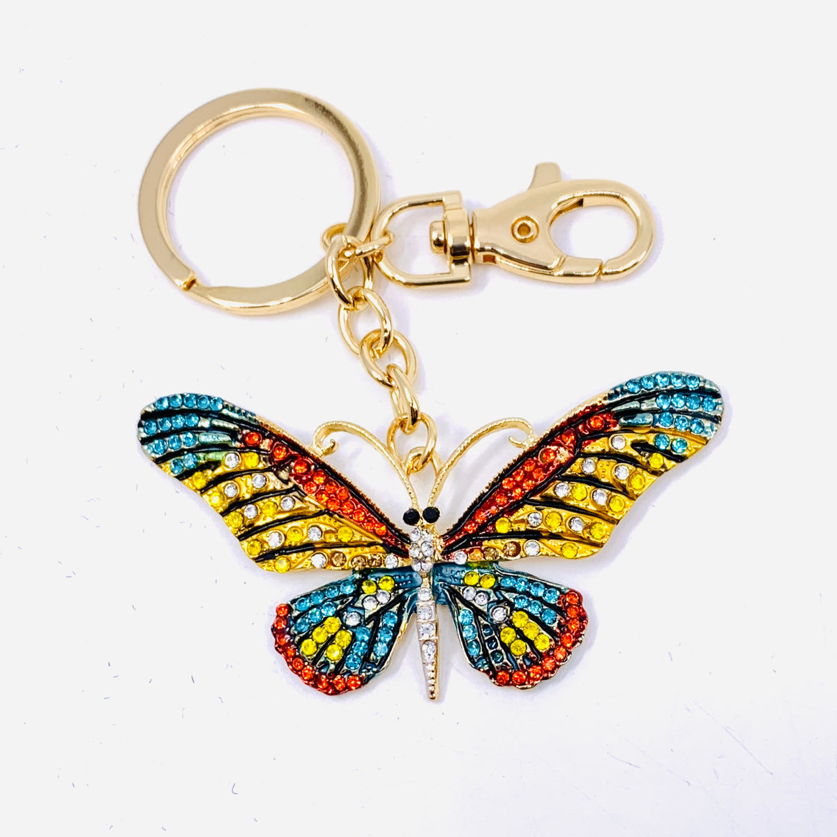 Bejeweled Key Chain 7, Butterfly