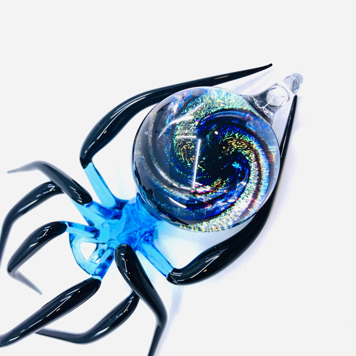 Glass Galaxy Spider Ornament, 16