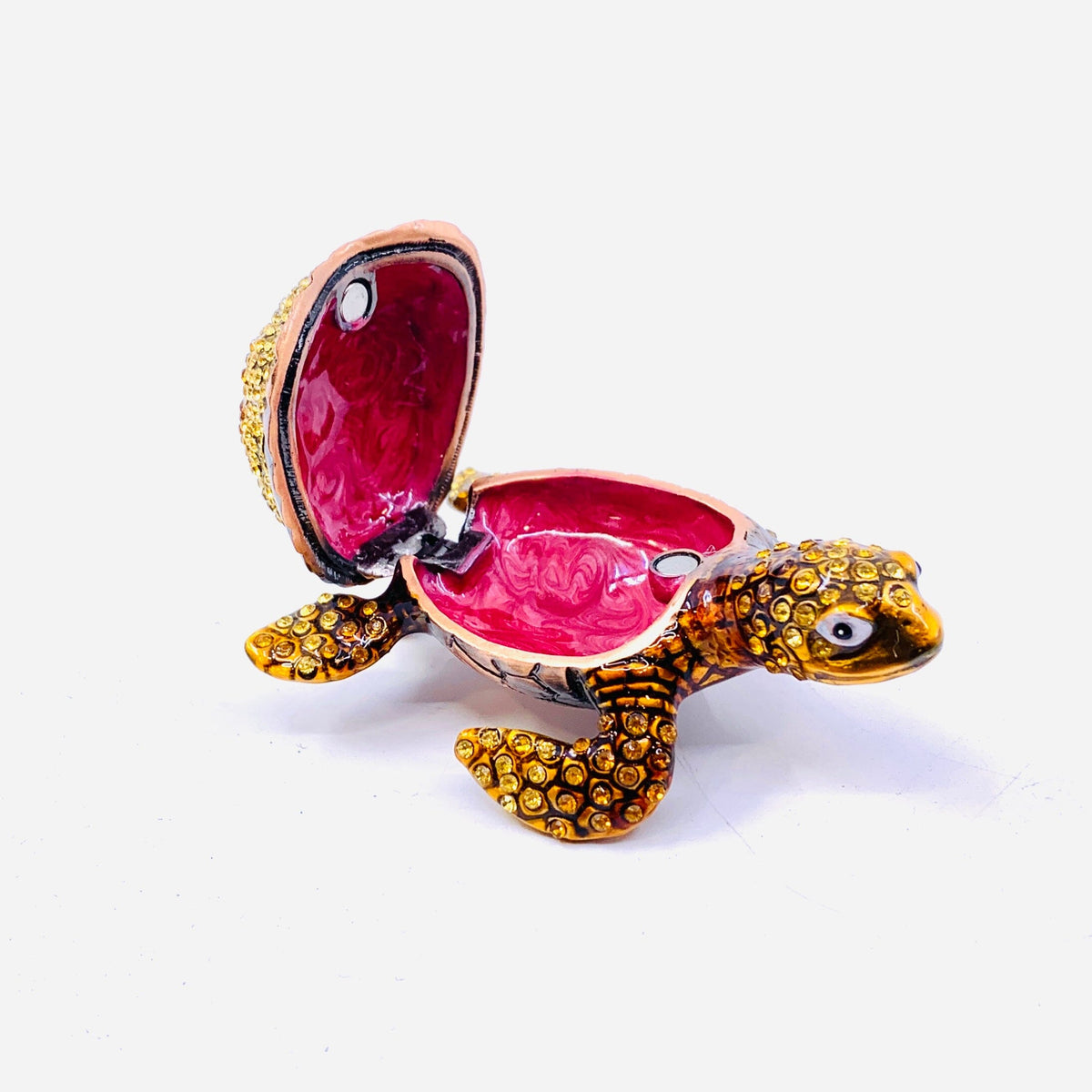 Bejeweled Enamel Trinket Box 15, Sparkle Decor Kubla Craft 
