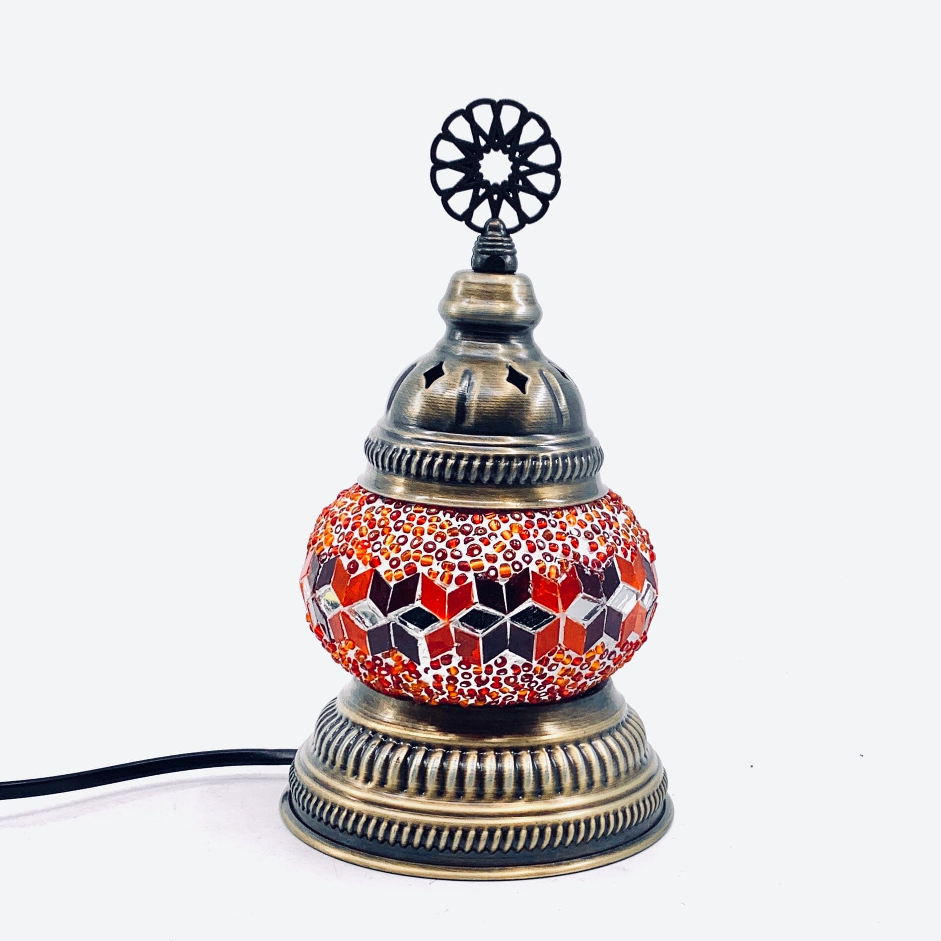 Turkish Mosaic Mini Lamp, 13 Decor Natto USA 