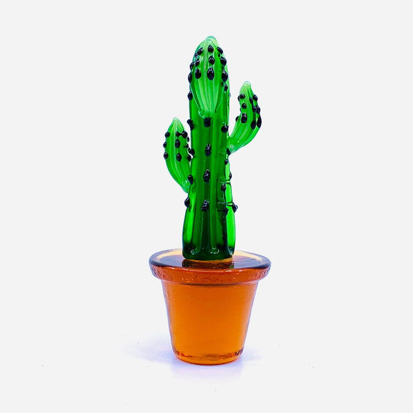 cactusさまリクエスト品　LAXMAN SQ507 Emotional Support Pocket Cactus, 3 - Luke Adams Glass Blowing Studio