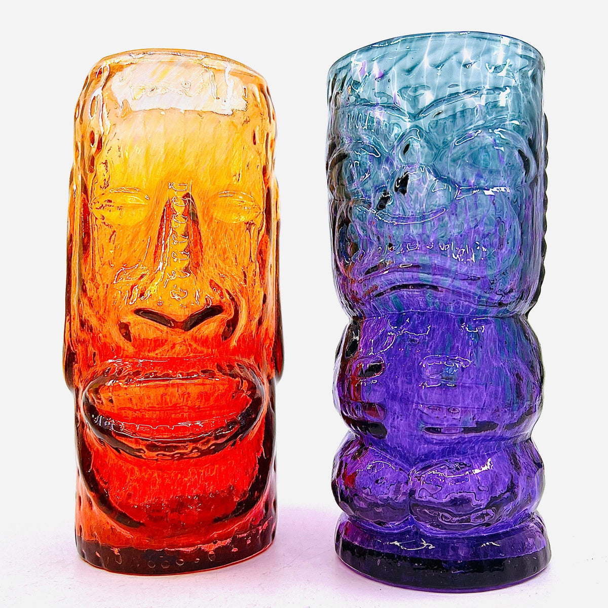 Handblown Glass Tiki Mug Decor Andrew Iannazzi 