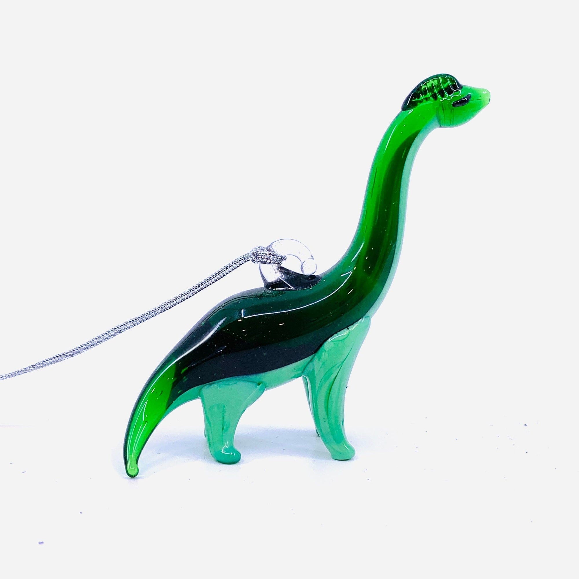 Glass Ornament, Dinosaur Ornament Dynasty 