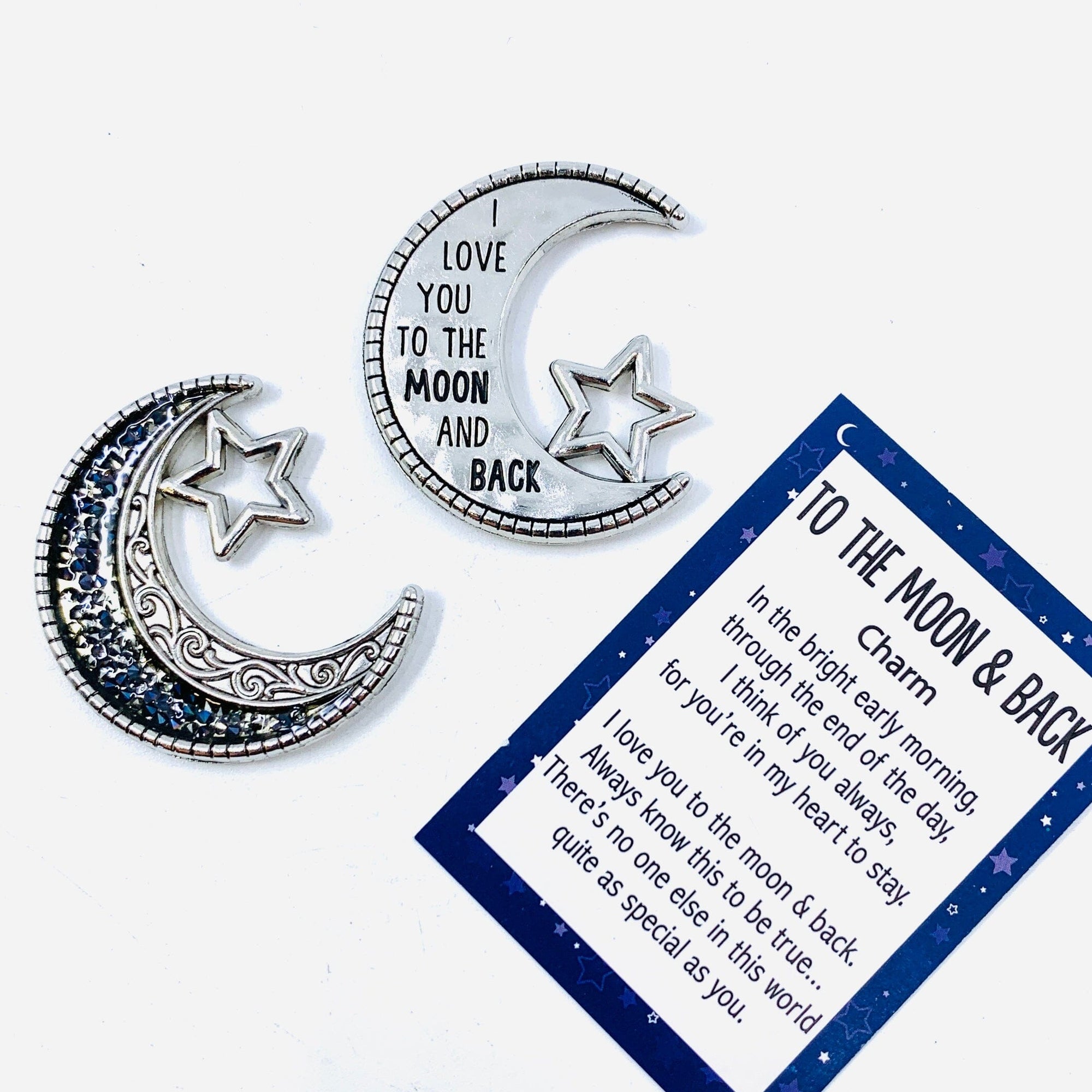 To The Moon And Back Pocket Charm PT67 Miniature GANZ 
