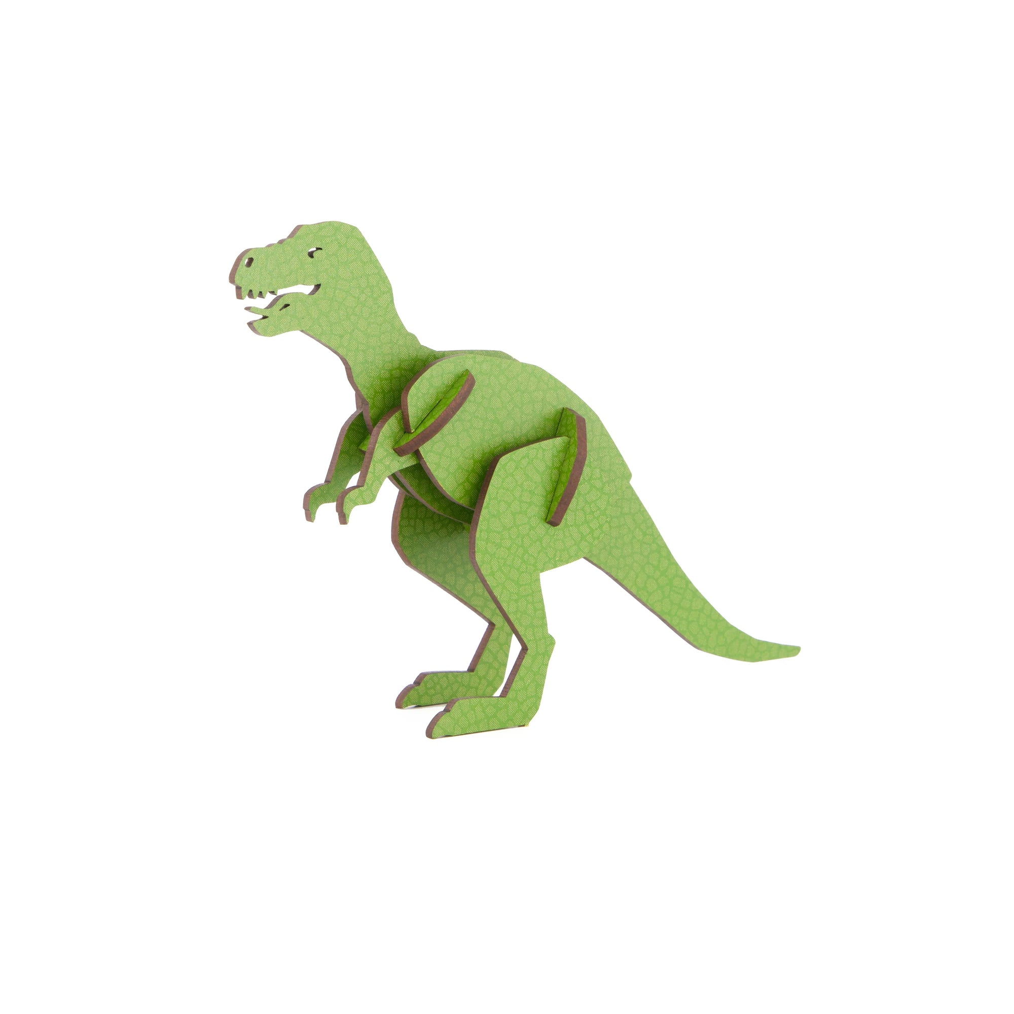 Wooden Animal Puzzle 11, T-Rex Little and Wood 