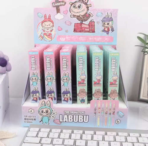 Labubu Blind Box Pen Set of 10 - Luke Adams Glass Blowing Studio