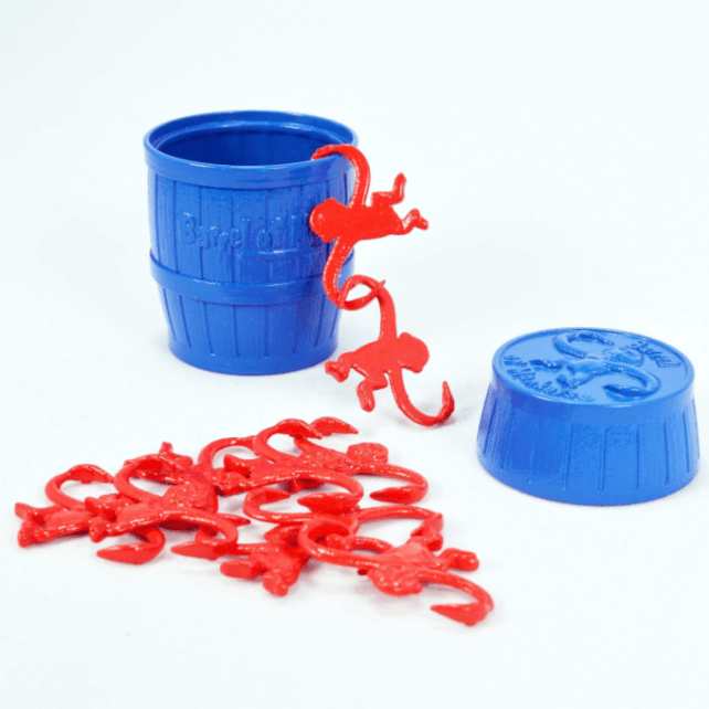 World's Smallest Smallest Barrel Of Monkeys Super Impulse