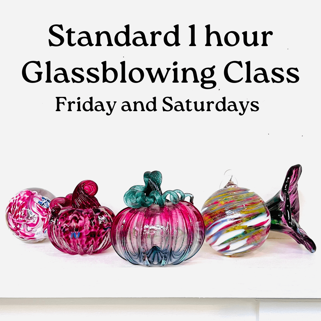 1 Hour Glassblowing Class Class Luke Adams Glass Blowing Studio 