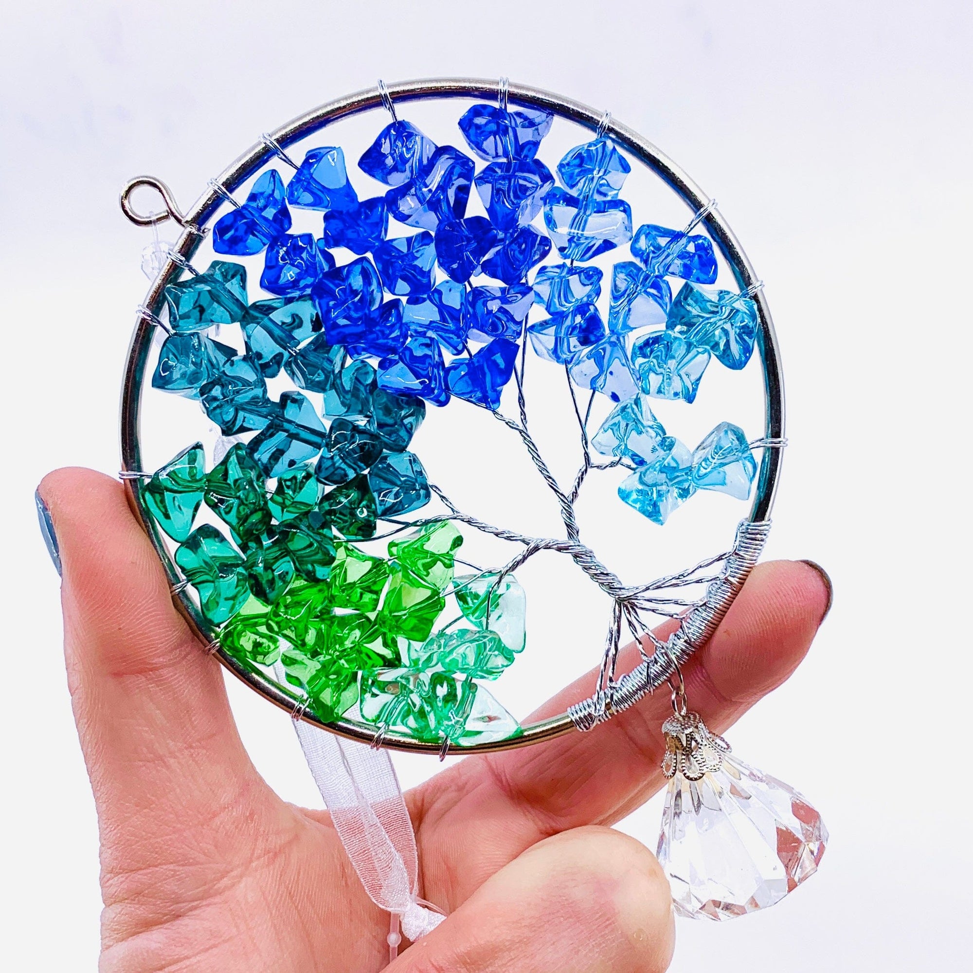 Ocean Crystal Tree Ornament Ornament GANZ 