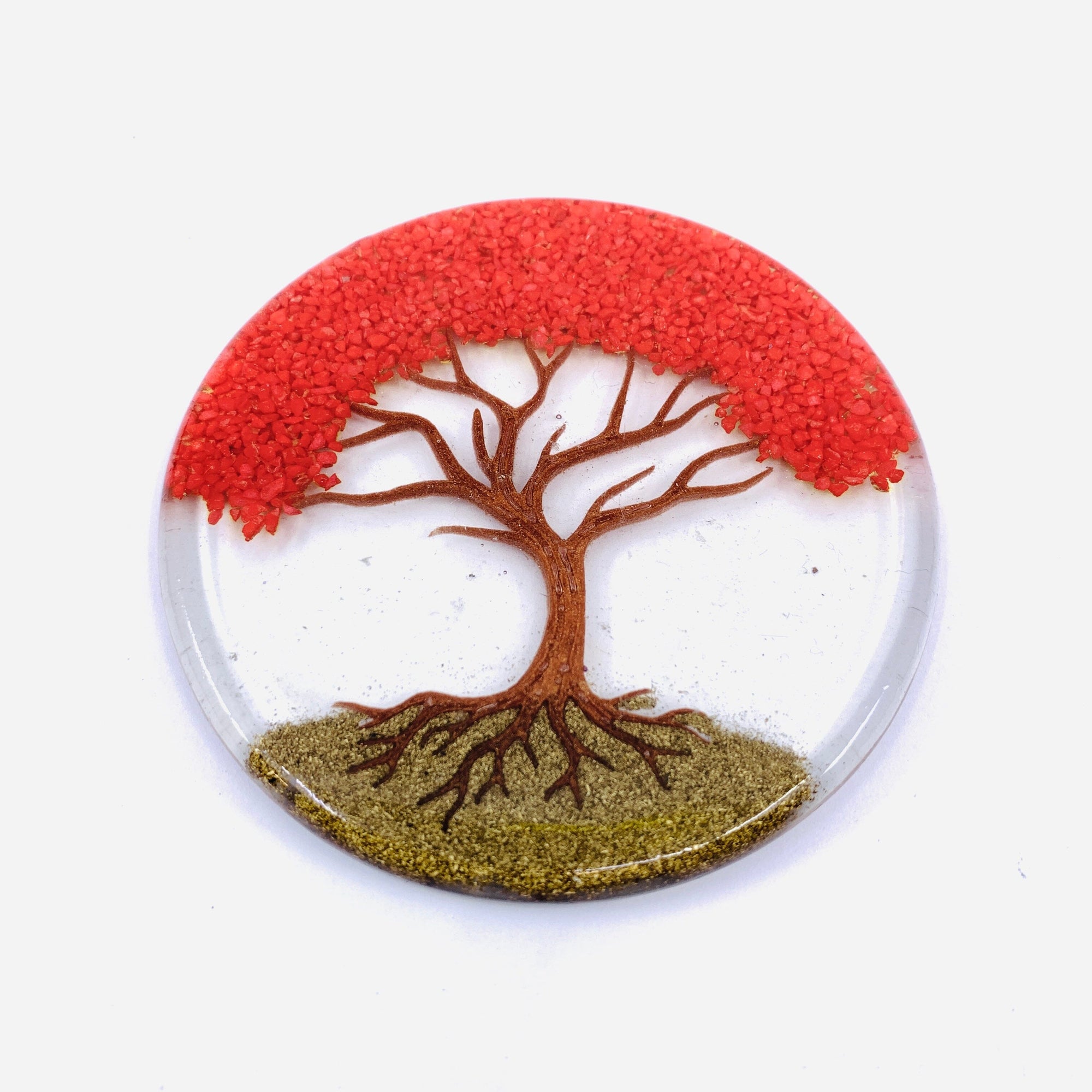 Tree of Life Coasters 13, Red Decor Piichincha 