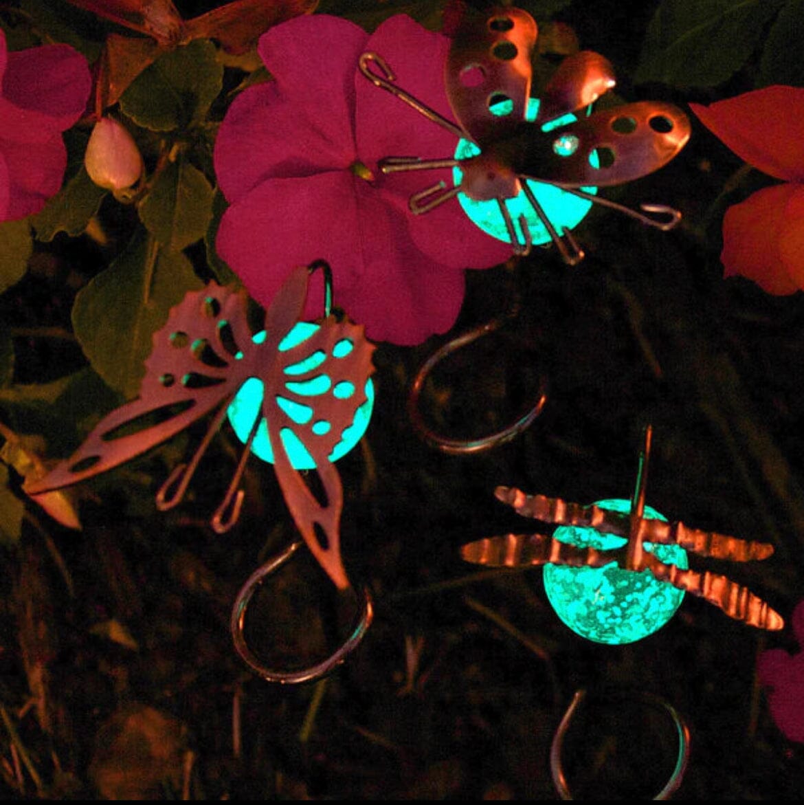 Glow in The Dark Pot Stickers, Butterfly 2 Decor Echo Valley 