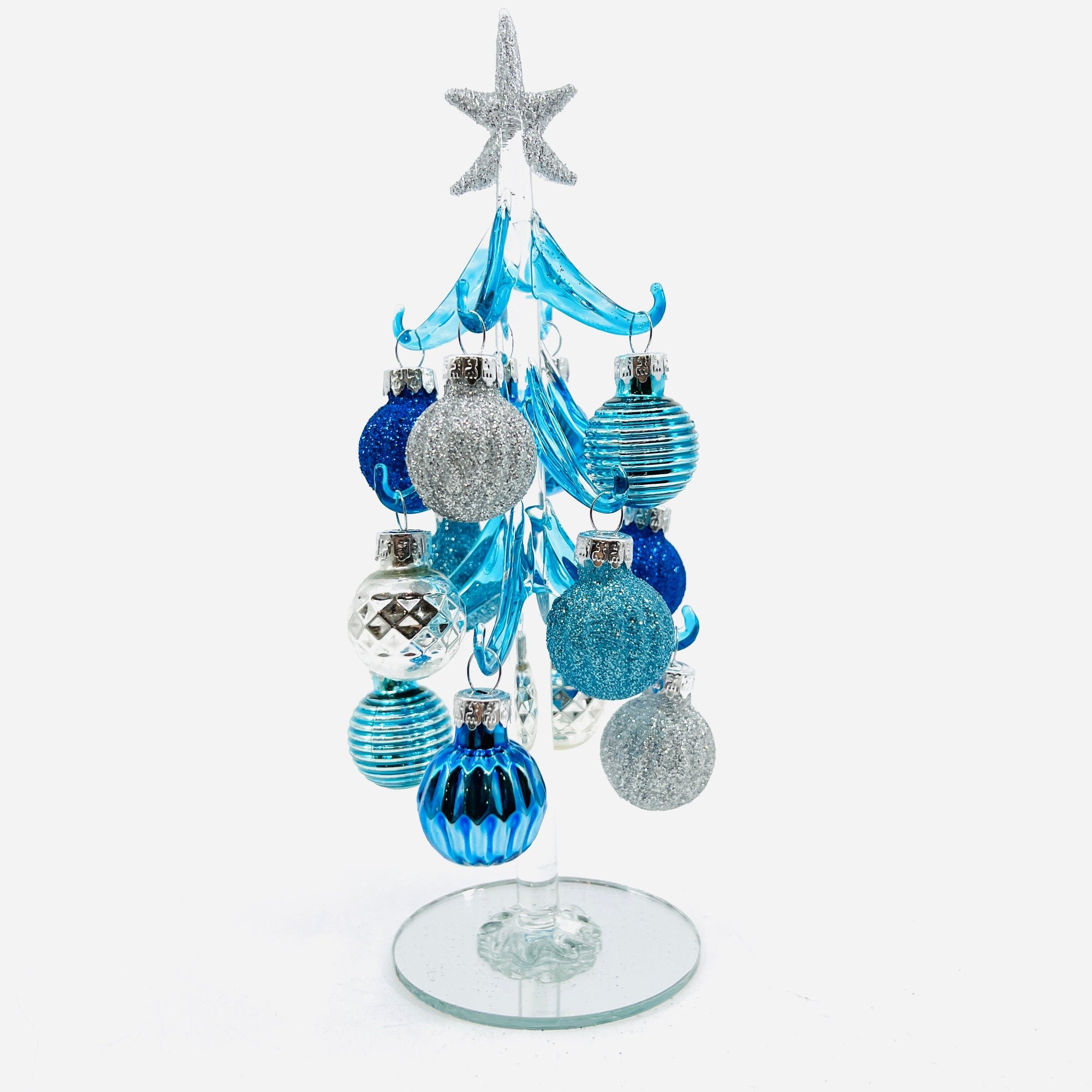 Glass Whimsical Cold Frost Tree 4 Decor Gift Essentials 