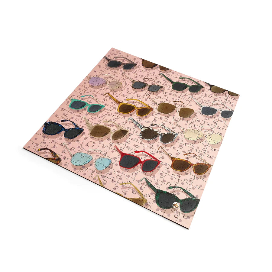 Wooden Puzzle In A Pass It On Pouch 6,Sunglasses TROVE 
