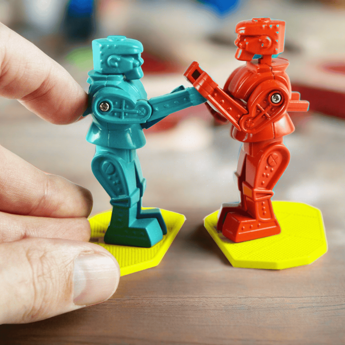 World's Smallest Rock 'Em Sock'Em Robots Super Impulse