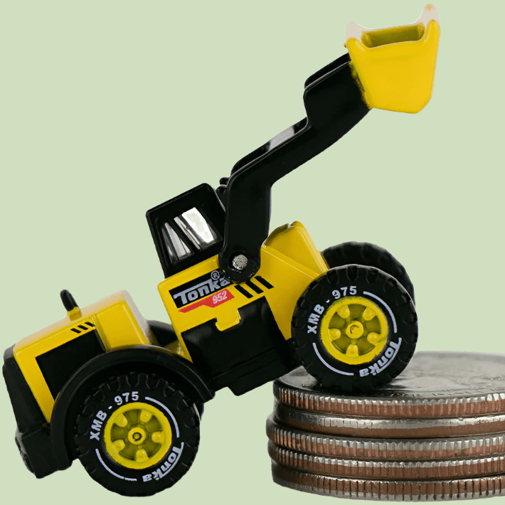 World's Smallest Tonka Front Loader Super Impulse