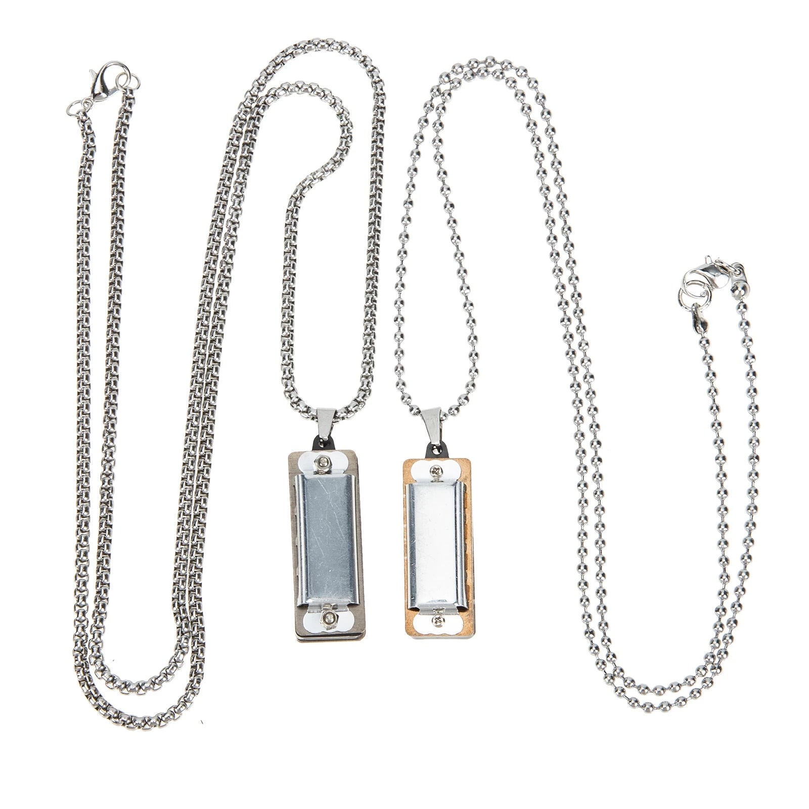 Mini Harmonica Necklace Jewelry Luke Adams Glass Blowing Studio 
