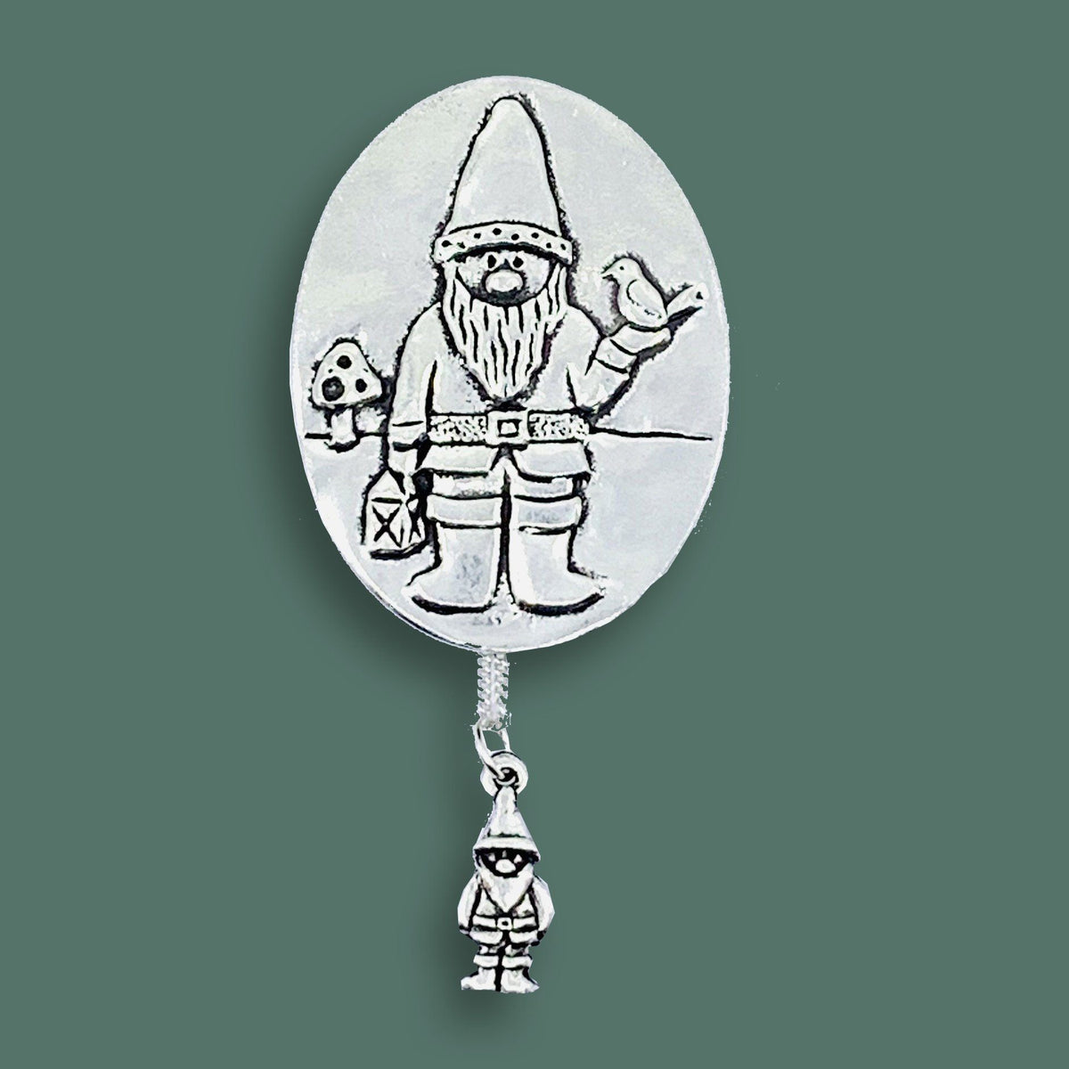 Gnome Wish Box &amp; Necklace Jewelry Basic Spirit 