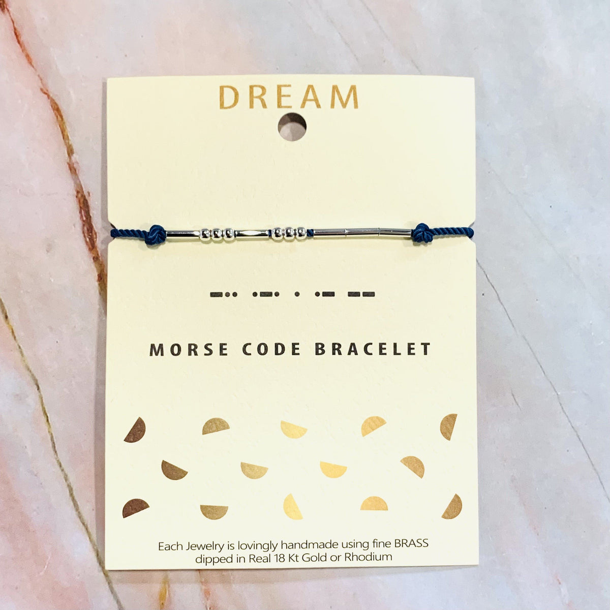 Morse Code Bracelet Lauren-Spencer Dream 