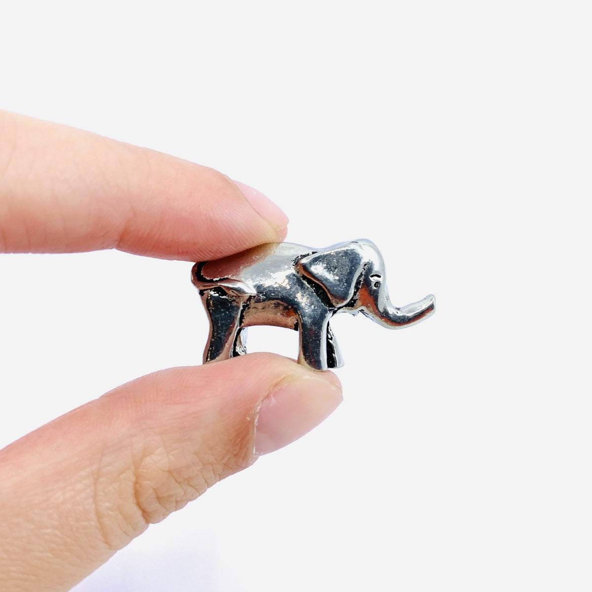 Miniature Pewter Figurine, Elephant Basic Spirit 