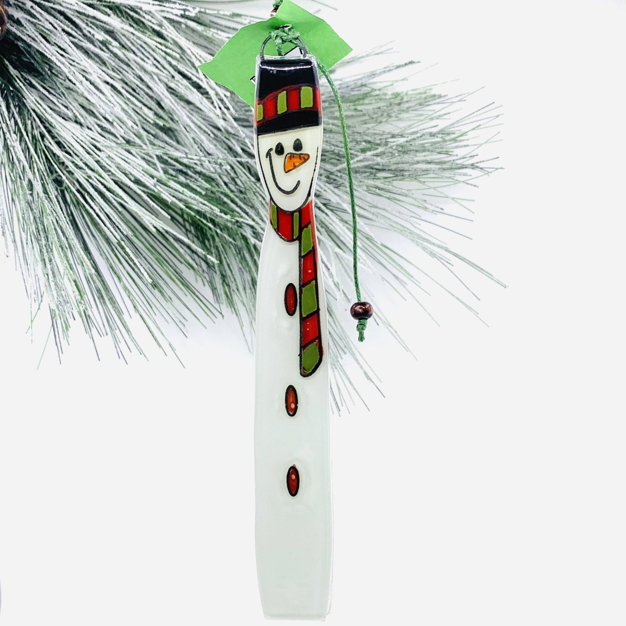 Fair Trade Stick Ornament Snowman Pam Peana 