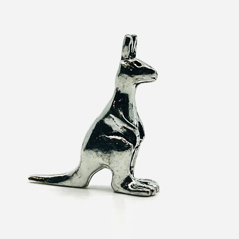 Miniature Pewter Figurine, Kangaroo Miniature Basic Spirit 