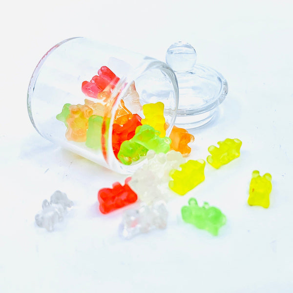 Tiniest Jar of Gummy Bears Luke Adams Glass Blowing Studio