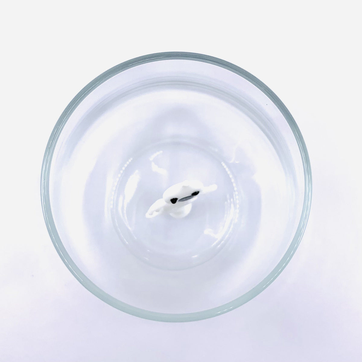 Tiny Animal Wine Glass, Ghost Decor MiniZoo 