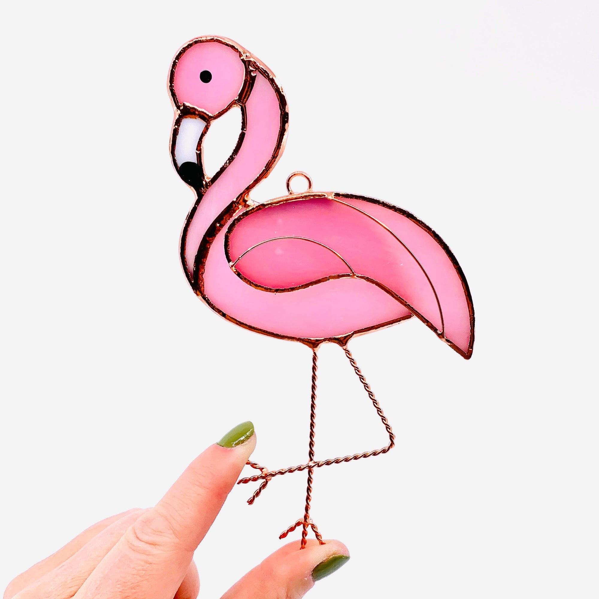 Stained Glass Suncatcher, Flamingo Ornament Gift Essentials 