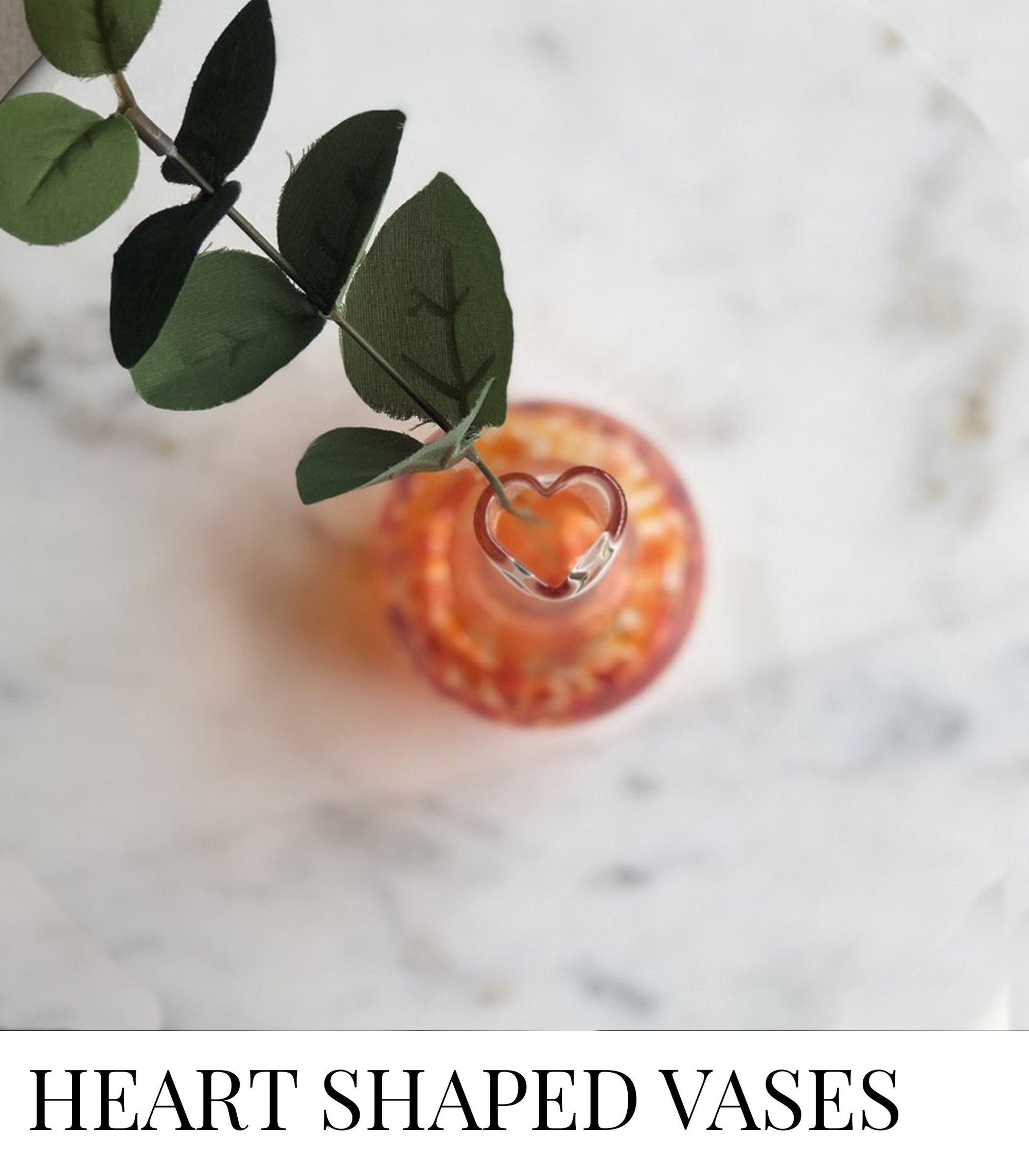 Heart Shaped Vases