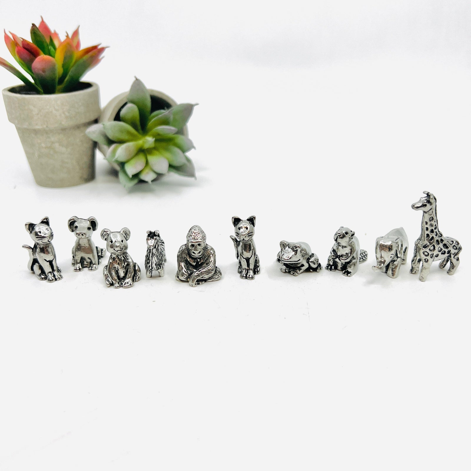 Pewter + Porcelain Miniatures