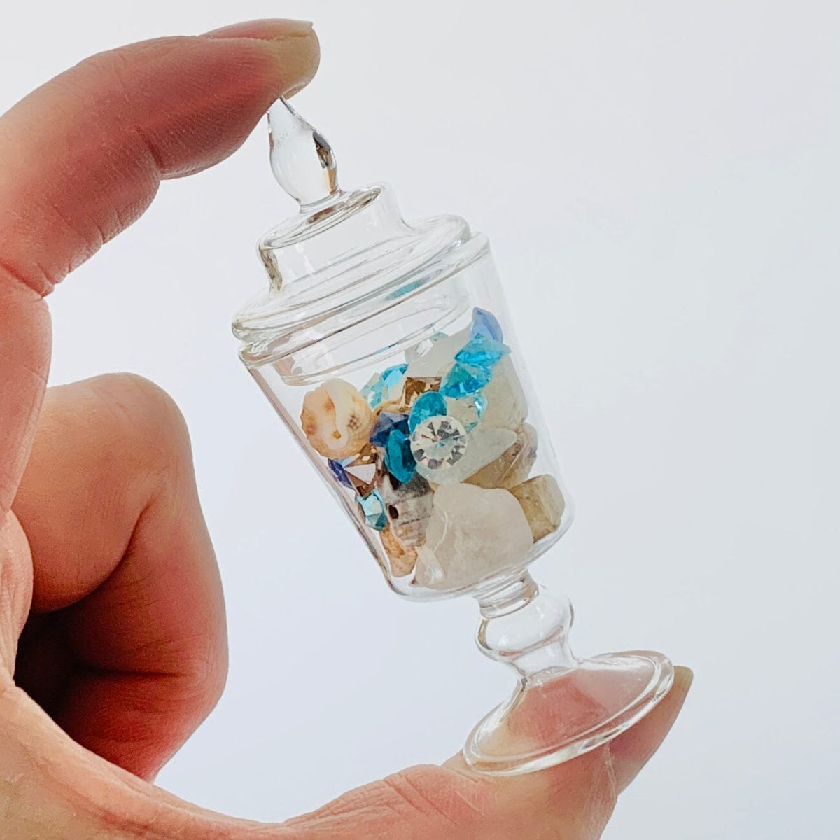 Tiniest Jar of Beachy Treasure Miniature - 