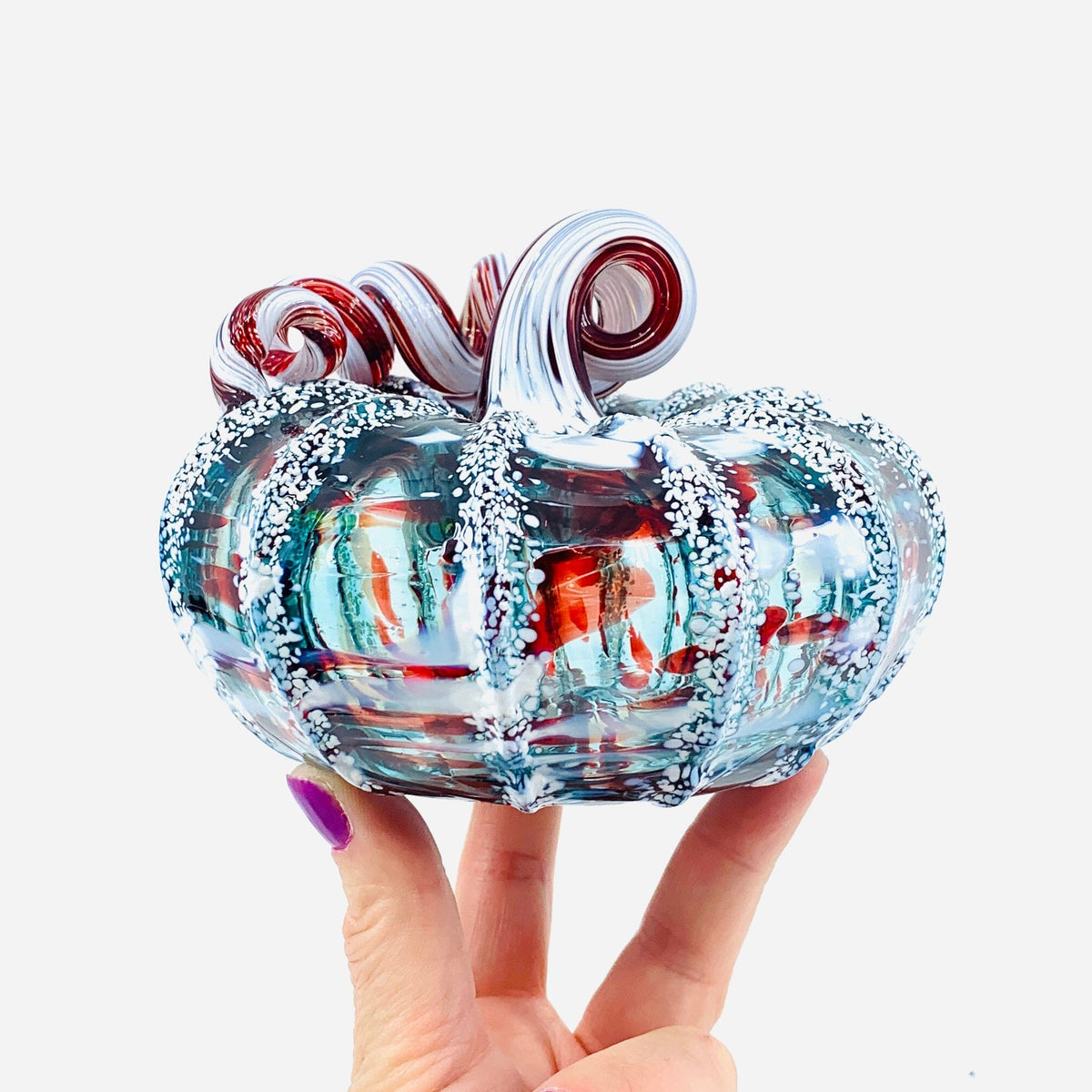 Daily Pumpkin 3147 Practice Squat Gabby Luke Adams Glass Blowing Studio 