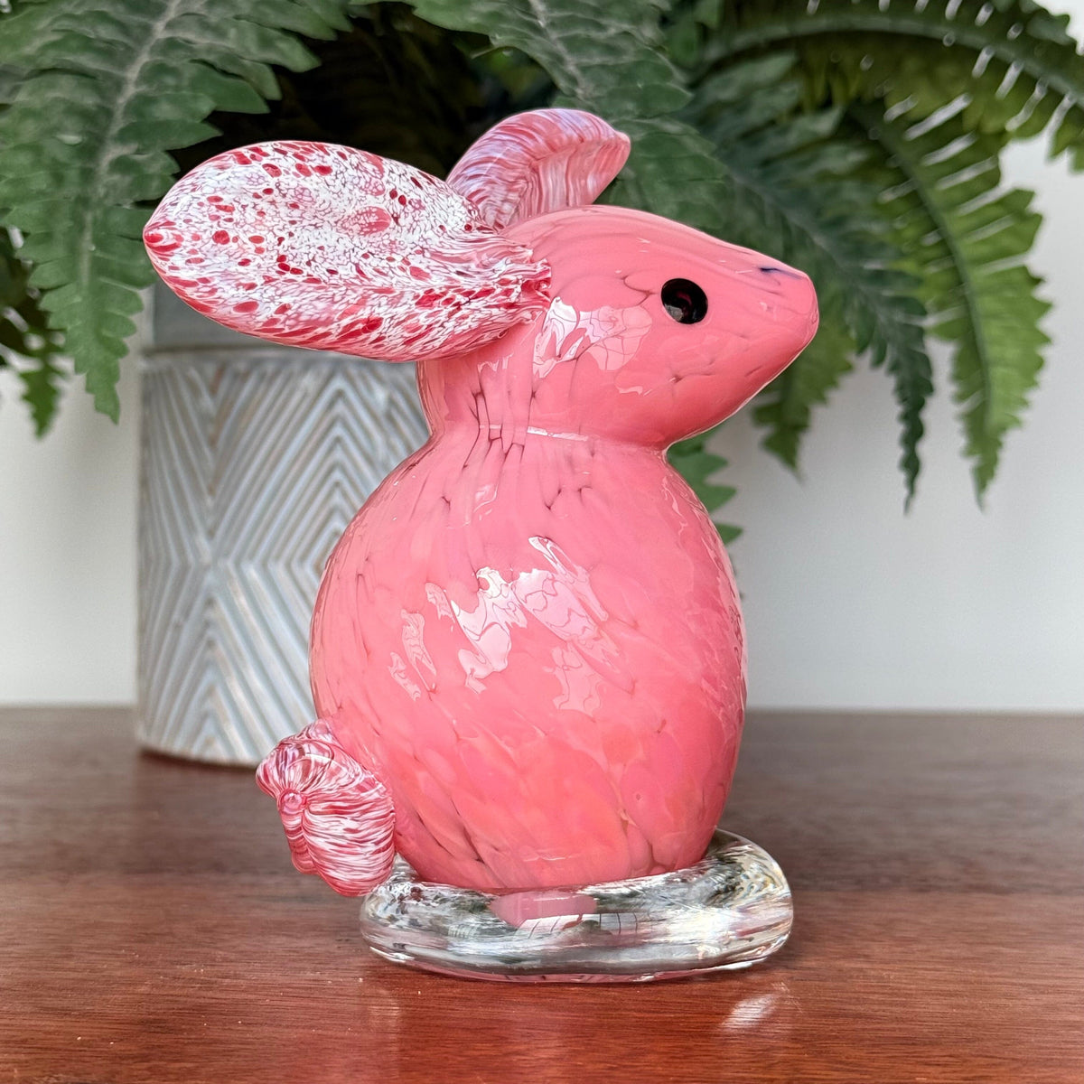 Daily Bunny 5 - Button Gabby Luke Adams Glass Blowing Studio 