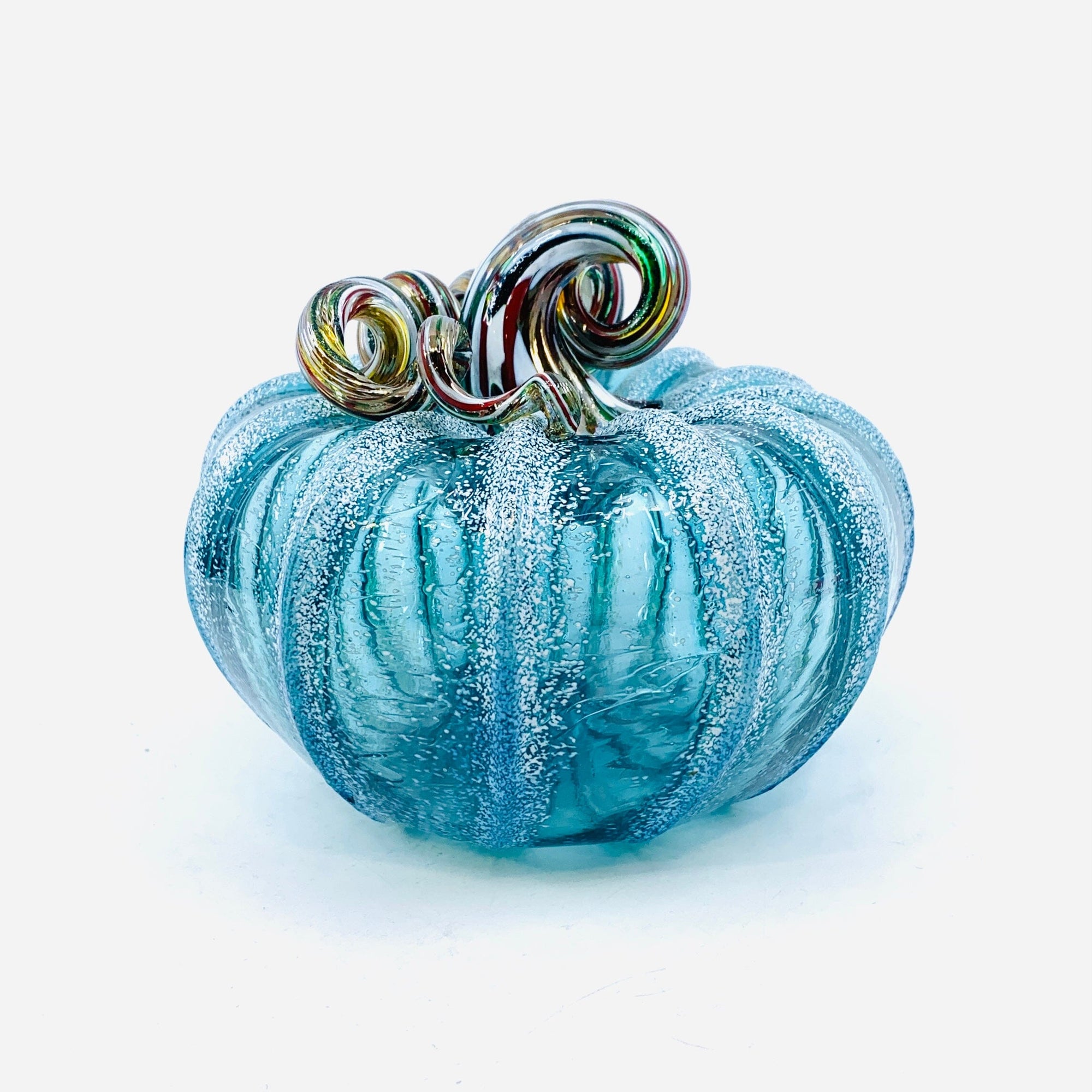 Daily Pumpkin 1936 Snowfall Squat Gabby Luke Adams Glass Blowing Studio 